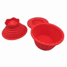 DIY Tools kitchen accessories chocolate cupcake cake silicone mold