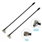 CRC9 / TS9 male Right angle connector for RG174 /RG316