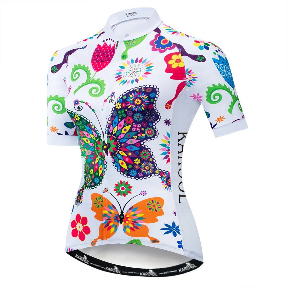 Karool OEM Clothing Manufacturer Customized New Design Breathable Smooth Suitable Women Bicycle Top
Karool OEM Clothing Manufacturer Customized New Design Breathable Smooth Suitable Women Bicycle Top