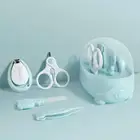 Safe baby nail clipper manicure set for baby nail care