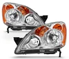 Headlights Headlamps Front Head Lights Lamps - Replacement For 2005 to 2006 Honda CRV C-RV