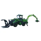 Loader backhoe 0.045cbm bucket excavator for sale
