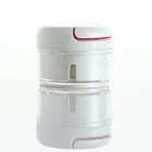 Kitchen mini stainless steel blade manual hand pull food vegetable and salad chopper