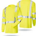 High Visibility Reflective Safety Polo Shirt Conforms To EN471 Ansi Safety Shirt