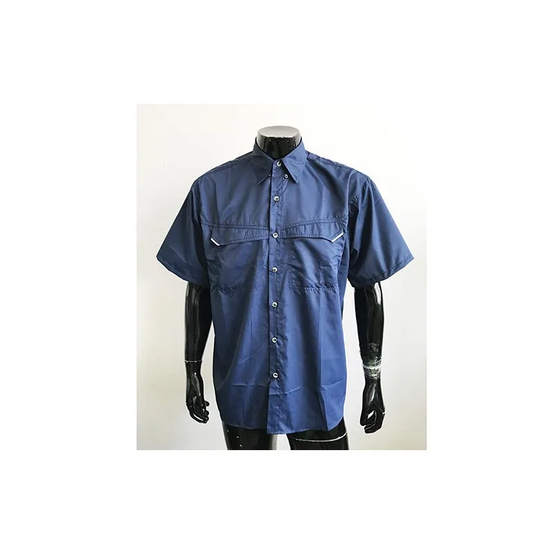Wholesale Two Pocket Short Sleeve Mens Shirt 100 Polyester Quick Dry Fishing Shirt with Custom Logo Tag ZXFS6
Wholesale Two Pocket Short Sleeve Mens Shirt 100 Polyester Quick Dry Fishing Shirt with Custom Logo Tag ZXFS6