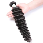Brazilian human fine virgin hair extension Can be dyed any color spring curly/loose
