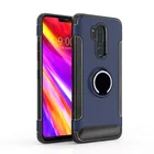 Wholesale Carbon Fiber With Ring Stand Cell Phone Case for LG G7