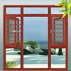 Double Glazing Shutter Fixed Shutter Windows Garden Window Energy Efficient Windows Aluminum Windows