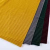 Bedding pillow textiles knitted korean rib pd velvet dress velour fabric for garment