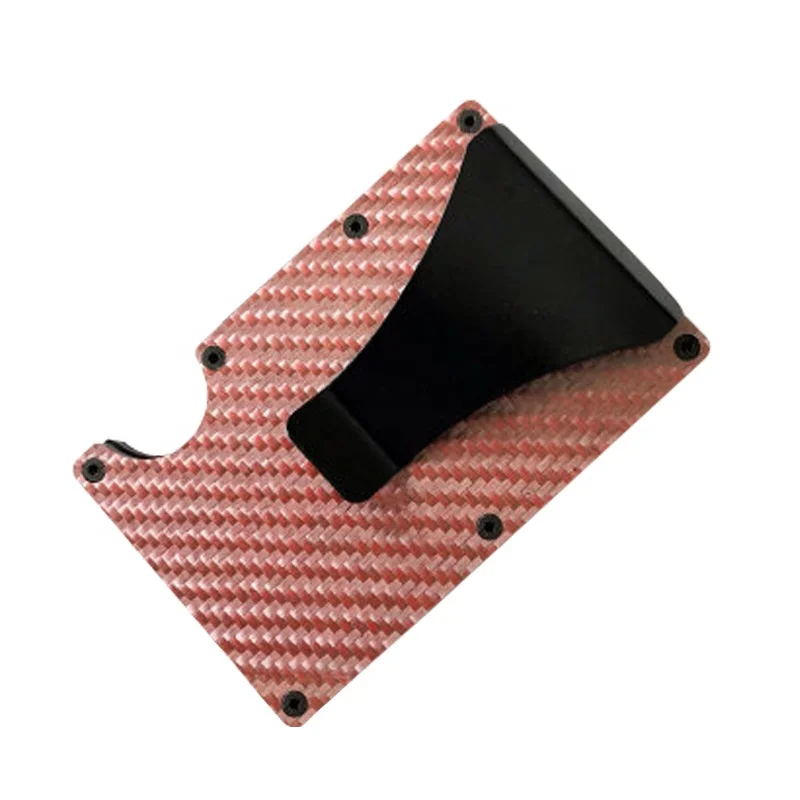 Female color Front Pocket purse RFID blocking carbon fiber wallet for women, Pink, silver, gold, blue, black
Female color Front Pocket purse RFID blocking carbon fiber wallet for women, Pink, silver, gold, blue, black