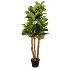1.3m artificial decoration plant indoor Fiddle leaf fig tree