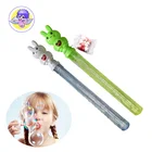 candy toy cartoon rabbit lid tube water soap bubble toy for kids