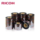 ricoh b110cr resin thermal tape for barcode Pet label paper Label printer ribbon