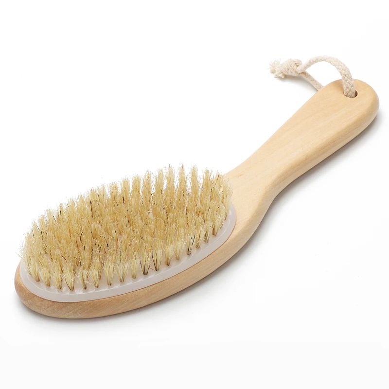 Wooden Flexible Handle Bristle Bath Body Back Brush for Promotion Small Natural Dry Brush
Wooden Flexible Handle Bristle Bath Body Back Brush for Promotion Small Natural Dry Brush
