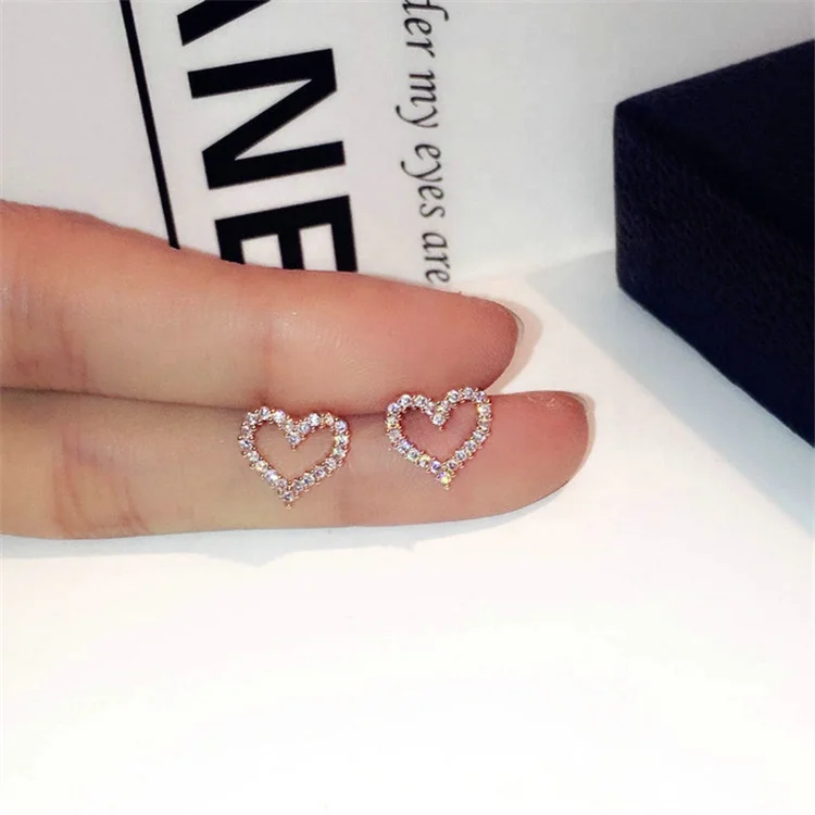 small Stud Earrings For Women Jewelry Heart Brincos Bridal Wedding Engagement Romantic Bijouterie
small Stud Earrings For Women Jewelry Heart Brincos Bridal Wedding Engagement Romantic Bijouterie