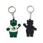 Hot Selling Souvenir Factory Car Holder Leather Key Cover Custom Pvc 3d Keychain