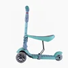 LarrySports 3 wheels scooter for 2 wheels in front kids push scooter and scooter with seat