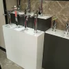 Very beautiful morden counter top acrylic display stand laptop display unit floor standing display units