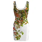 Drop shipping print on demand MOQ 1 cotton bodycontank women tank top dress