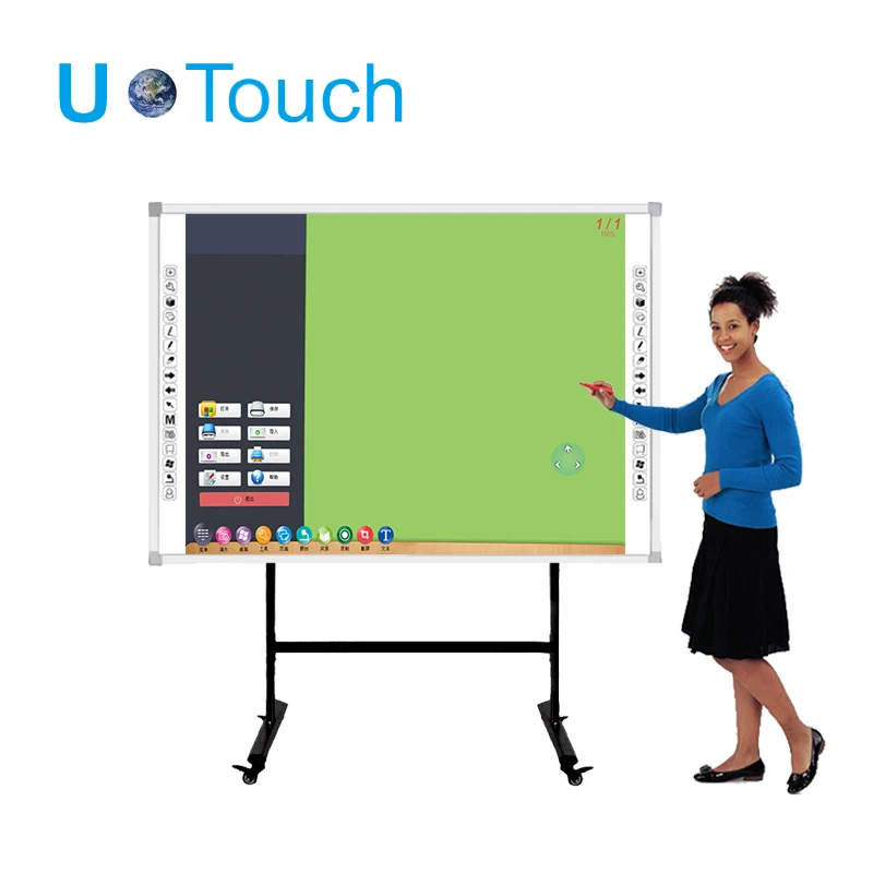82 86 88 96 100 110 120 150 multitouch smart interactive white board/ digital board for school in stock