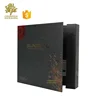 Quality custom black office binder , ring binder with logo hot stamping