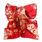 Silk Beaded Oem Ladies Silk Brand Name Beaded Flowers Scarves