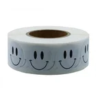 Custom Colors logo Smiling face label, Happy Face sticker, sticker and label