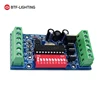 Common anode 3ch led full color dmx dimmer dmx512 pixel controller