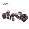 black / galvanized malleable cast iron pipe fittings 290 plug elbow union tee cross socket92 m/f elbow bs standard 280 nipple