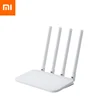 Original Xiaomi Mi WIFI Router 4C Wi Fi 64 RAM 802.11 b/g/n 2.4G 300Mbps 4 Antennas APP Control Wireless Routers Repeater