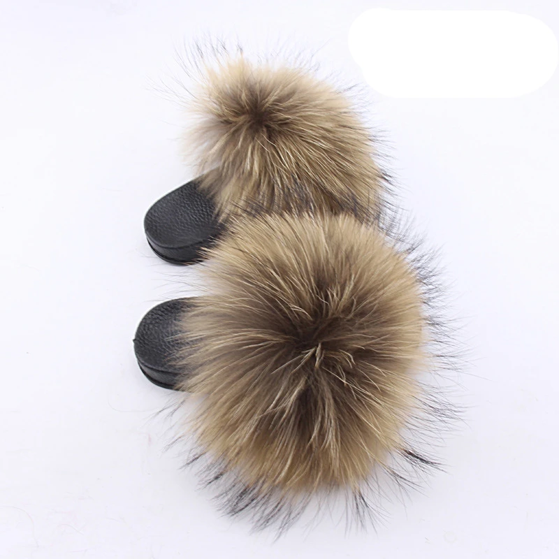 Cheap Price Jtfur Raccoon Fur Pom Pom Kid Sandal Slides For Women And Baby Kids With Fur, Customized
Cheap Price Jtfur Raccoon Fur Pom Pom Kid Sandal Slides For Women And Baby Kids With Fur, Customized