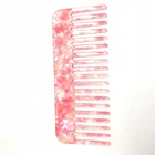 Popular manufacturer promotional gift customized printing colored hair combs with logo