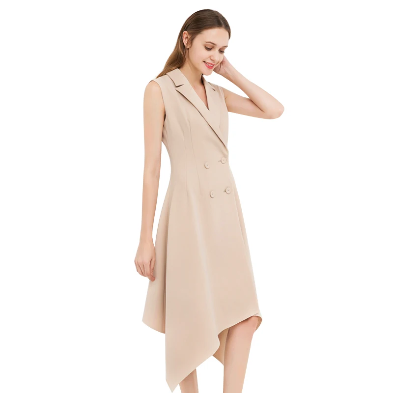 New Coming Ladies Clothing Office Ladies Irregular Sleeveless Maxi Dress Formal Wear Women
New Coming Ladies Clothing Office Ladies Irregular Sleeveless Maxi Dress Formal Wear Women