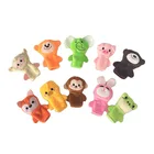 Plush toy factory high quality wholesale custom animal plush finger puppet for kid