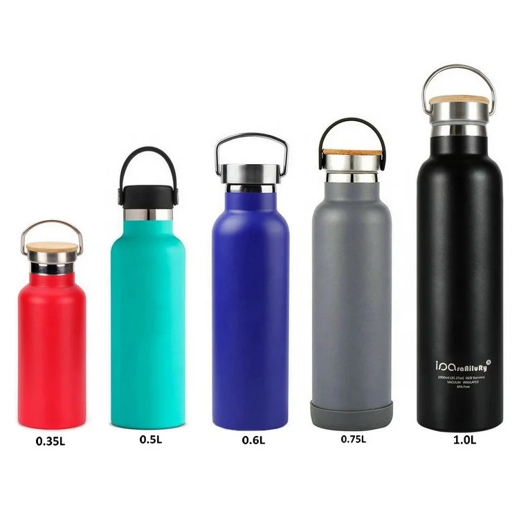 wholesale vacuum insulated stainless steel water bottle with bamboo lid cap hot and cold powder coated, Customized color
wholesale vacuum insulated stainless steel water bottle with bamboo lid cap hot and cold powder coated, Customized color