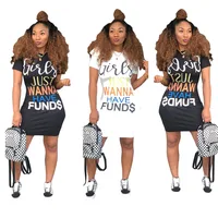 SAX9003 factory price cheap women fashion short sleeves letter print wholesale mini dress
SAX9003 factory price cheap women fashion short sleeves letter print wholesale mini dress