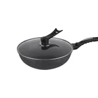 Die cast aluminium non-stick cookware wok