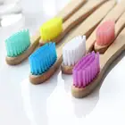 Natural bamboo toothbrush set with bamboo bristle brush home use toothbrush bamboo biodegradable made in china