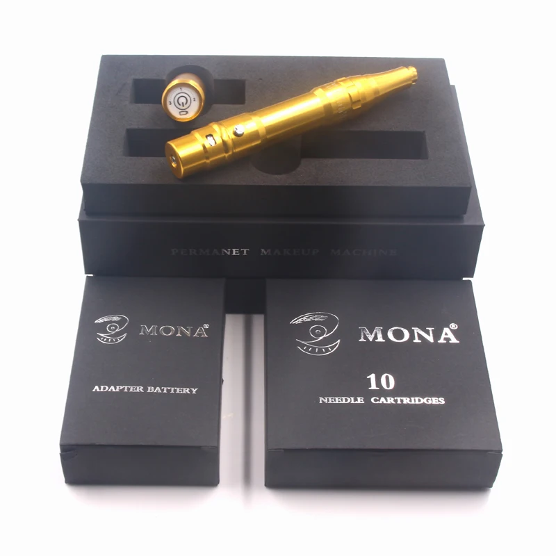 Tattoo Eyebrow Microblading Rechargeable Permanent Makeup Wireless Tattoo Machine, Rose golden
Tattoo Eyebrow Microblading Rechargeable Permanent Makeup Wireless Tattoo Machine, Rose golden