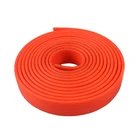 50mm Silicone Embossed PVC Vinyl Coated Elastic Polyester Webbing Strip for bus strap