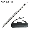 ROFFEE 22S Cupronickel Body Silver Plated 16 Open Holes Flute
