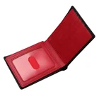 2018 New Design Leather Wallet Business Card Holder for Men