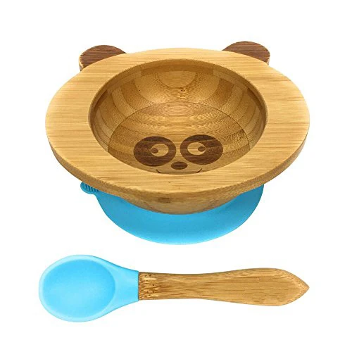 Bamboo Feeding Utensils Set Baby Toddler Suction Plate with Spoon, Red,green,orange,blue & yellow
Bamboo Feeding Utensils Set Baby Toddler Suction Plate with Spoon, Red,green,orange,blue & yellow
