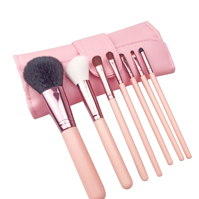 7PCS Professional Makeup Brush Set for Face Makeup Eyelash with leather bag wholesale Eyeshadow Kabuki brush
7PCS Professional Makeup Brush Set for Face Makeup Eyelash with leather bag wholesale Eyeshadow Kabuki brush