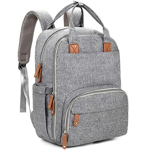 Luxury gray travel portable hanging infant shoulder diaper bag backpack for mommy, Customized colors
Luxury gray travel portable hanging infant shoulder diaper bag backpack for mommy, Customized colors