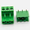 ht5.08 3pin Right angle Terminal plug type 300V 10A 5.08mm pitch connector pcb screw terminal block