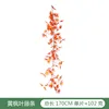 Popular Artificial Flower Cane Maple Leaves Garland Floral Wreath