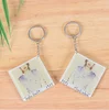 Hot-selling promotion gift metal photo keychain can put your photo inside