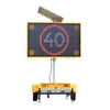 LED Display Solar Power Trailer Mounted Variable Message Signs LED Color VMS Boards