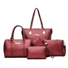 ladies handbag manufacturer red luxury brand lady faux leather mini women fashion handbag women